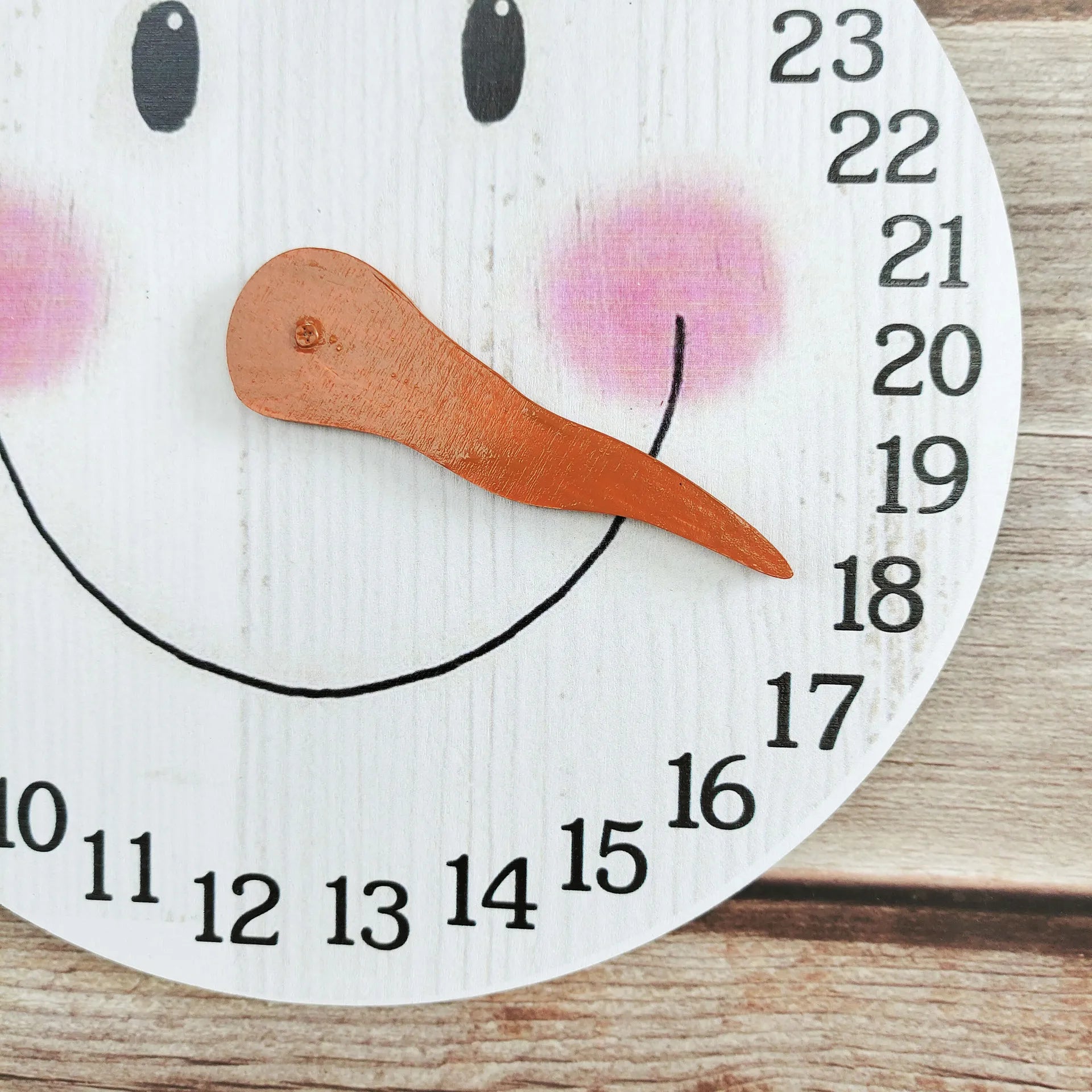 Christmas Snowman Advent Calendar Countdown